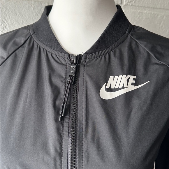 Nike Women's Black Bomber Jacket Size S - Picture 6 of 12